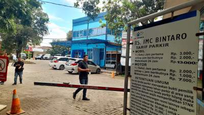 RS IMC Bintaro, Jalan Jombang Raya, Ciputat, Kota Tangsel.