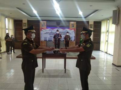 Mantan Kasi Pidsus Seluma Bengkulu Resmi Jabat Kasi Datun Kejari Serang