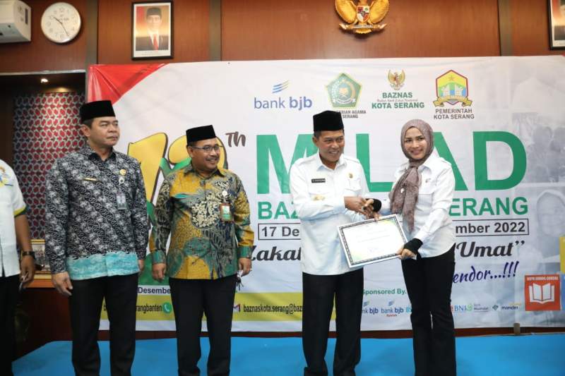 Perolehan Zakat  di Kota Serang Capai Rp3,1 miliar