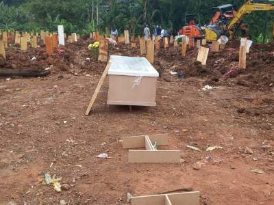 475 Jenazah yang Dimakamkan di TPU Jombang Pada Bulan Juli