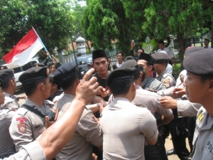 Mahasiswa Soroti Kinerja Dindik Pandeglang