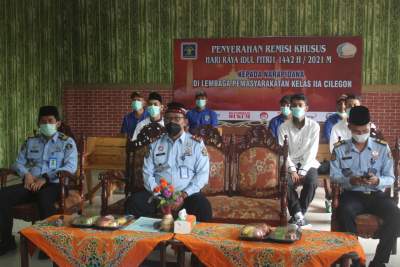 2 Orang Langsung Bebas, 783 Napi di Cilegon Terima Remisi Idul Fitri