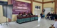 Camat Sukamulya  Pimpin Rapat Pleno Rekapitulasi Perhitungan Suara