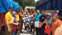 Bentuk Kepedulian, PGRI dan Dindik Cilegon Salurkan Bantuan Korban Tsunami