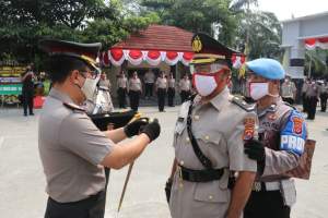 54 Anggota Polresta Tangerang Naik Pangkat