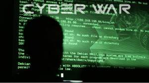  Ilustrasi Cyber War. (net)