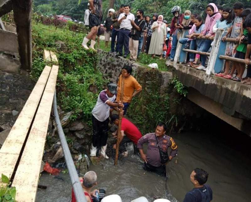 Bocah 3 Tahun di Talaga Cikupa Hanyut Terbawa Arus Air