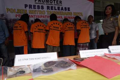 Pelaku Begal Kelompok Serang Dibekuk