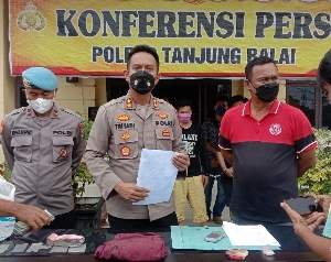 Polres Tanjungbalai Bekuk 3 Pengedar Sabu, Amankan 3,16 Gram Sabu