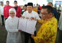 KPU Lebak Nyatakan Berkas Paslon Iti-Ade Lengkap