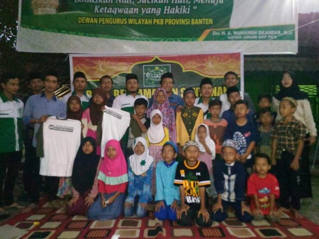 DPW Gemasaba Banten Berikan Santunan Kepada 100 Anak Yatim
