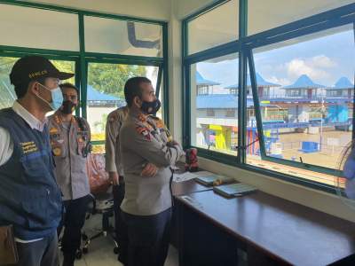 Kapolda Banten Tinjau Bendungan Pamarayan