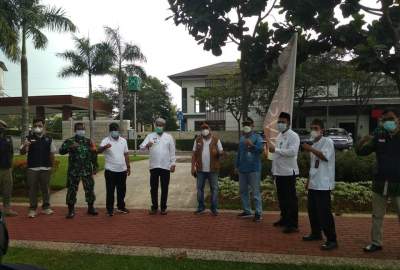 Cegah Kerumunan Dihari Lebaran,  Camat Sinjay  Bareng Kasatpol Gelar Monitoring