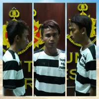 Pelaku curanmor ditahan Polsek Panongan.