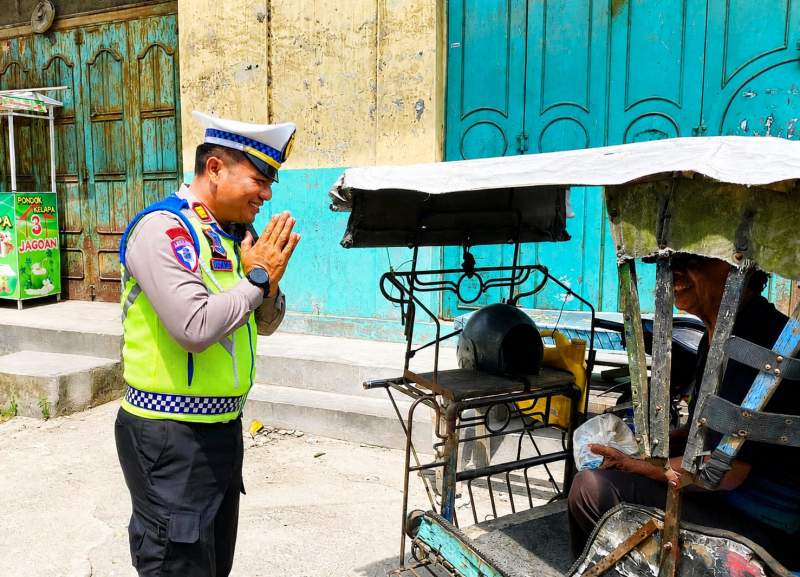 Satlantas Polres Sergai Berlakukan Tilang Manual, Pelanggaran Berisiko Tinggi Jadi Prioritas