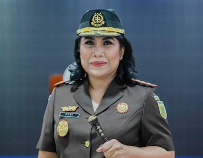 Kepala Kejari Tangsel yang baru, Apsari Dewi.