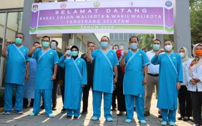 Hari Ini, 30 Dokter Tangani Kesehatan Calon Walikota dan Wakil Walikota Tangsel di RSUD Tangerang