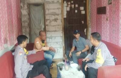 Sampaikan Pesan Kamtibmas sekaligus lakukan Dialog dengan warga