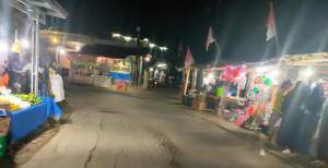 Belum Zona Hjjau, Pasar Malam di Saga Picu Kerumunan