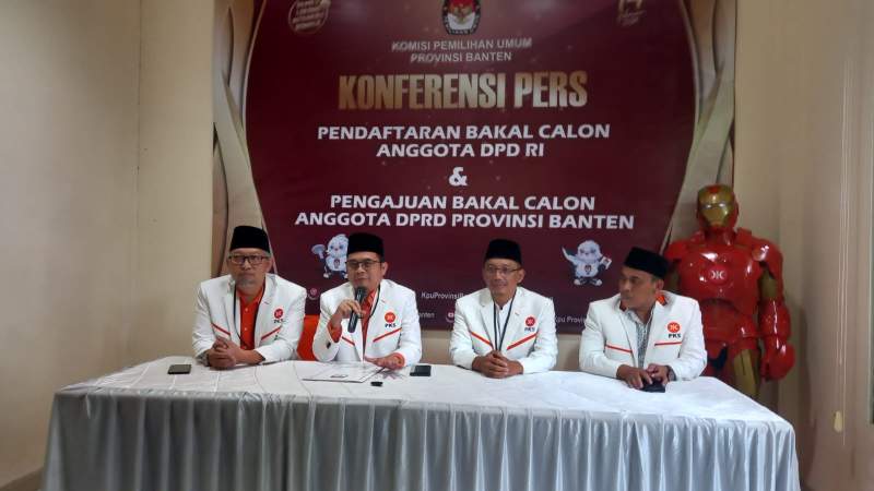DPW PKS Daftar Bacaleg Ke KPU Banten Target 20 Kursi pada Pemilu 2024