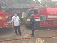 Akibat Pengelasan, Pabrik Helm di Panongan Terbakar