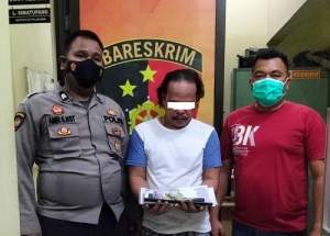 Unit Reskrim Polsek Tanjungbalai Utara Polres Tanjungbalai Berhasil Amankan Polo Saat Nulis Togel