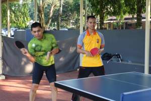 Jaga Kesehatan, Wakapolda Banten Olahraga Bareng Personil