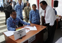 Plt. Gubernur Banten Pantau Pelaksanaan Tes CPNS Hari Pertama