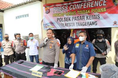 Pelaku Begal Taksi Online di Sindang Jaya Ditangkap Polisi