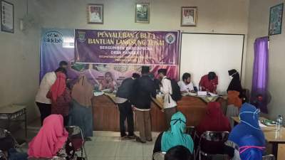 275 Warga Desa Pangkat Terima Bantuan BLT Dana Desa