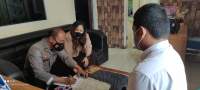 Ps Kasi Humas Polres Asahan Lakukan Kunjungan Polmas, Wujudkan Program Polisi Rindu Masyarakat