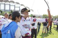 Pj Bupati Andi Ony Buka Kejuaraan Panahan Pelajar