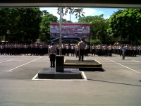 Polres Metro Gelar Pasukan Jelang Pileg