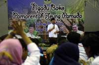 Wakil Gubernur Banten Andika Hazrumy menghadiri acara diskusi bersama Pemuda Banten.