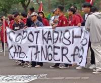 Desak Kadishub Dicopot, Mahasiswa Geruduk Gedung DPRD
