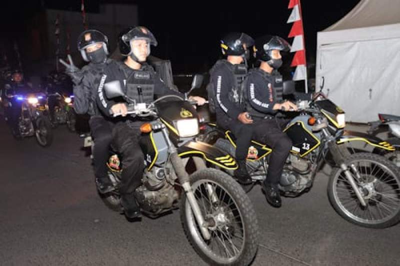 Cegah Kejahatan, Polresta Tangerang Kerahkan Tim Pendekar Raksa