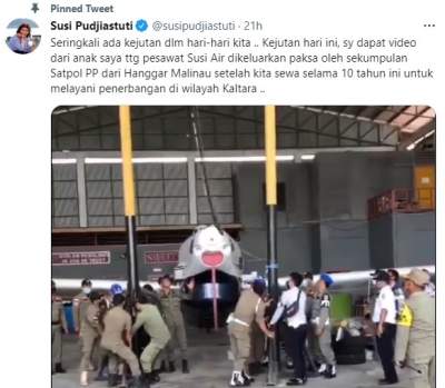 Tangkapan layar Twitter