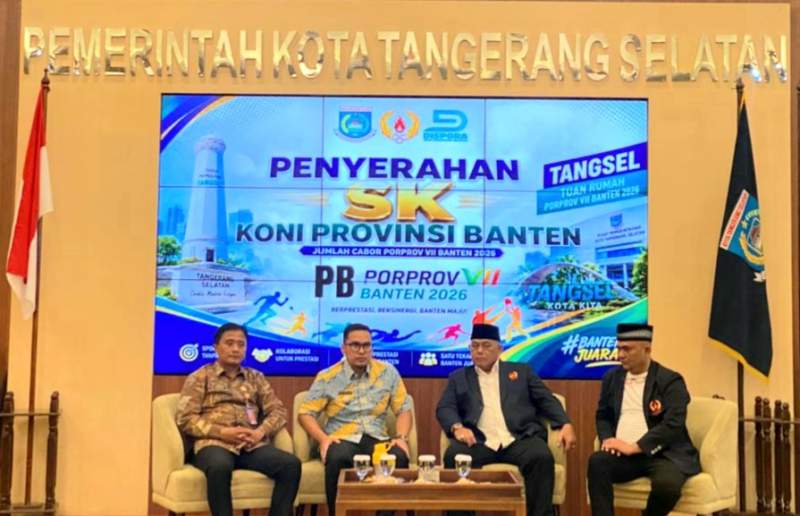 58 Cabor Resmi Dipertandingkan di Porprov VII Banten 2026, Tangsel Siap Jadi Panggung Besar Prestasi Atlet