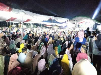 Camat Sukamulya Hadiri Haul Nyimas Melati di Desa Bunar