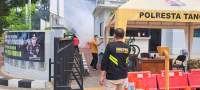 Cegah DBD, Sidokkes Polresta Tangerang Fogging