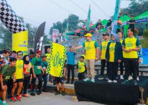 Pilar Puji Antusiasme Ribuan Peserta Road to Tangsel Marathon 2024 di Kecamatan Setu