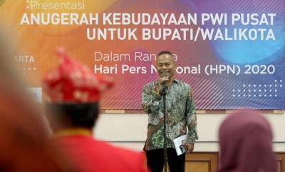 PWI Pusat Buka Pendaftaran Anugerah Kebudayaan Hingga 17 Desember 2020