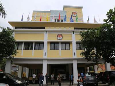Gedung KPUD DKI Jakarta.