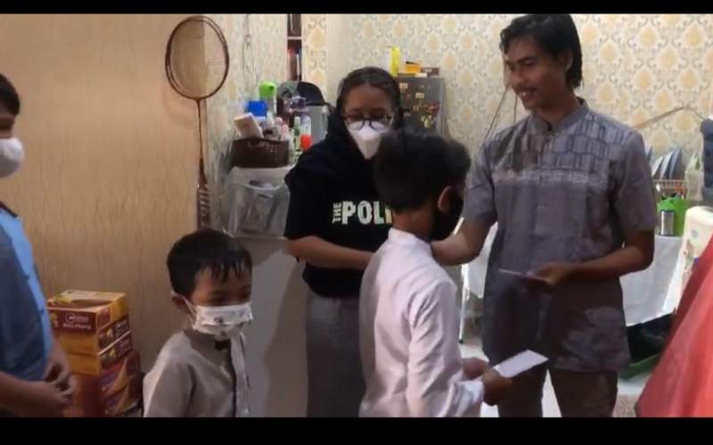 Media Kabar6.com Santuni 20 Anak Yatim Korban Covid-19 di Tangsel