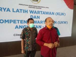 Gelar KLW dan UKW, PWI Banten dan SMSI Banten Berpesan Pers Bersikap Netral Dan Ciptakan Iklim Kondusif