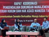 Tingkatkan Kinerja Organisasi, Sosialisasi Penilaian Mandiri Atas AKIP Tingkat Kantor Wilayah dan UPT Tahun 2023