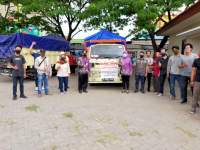 KPM PKH di Sepatan Dapat Bantuan Beras Dari Pusat