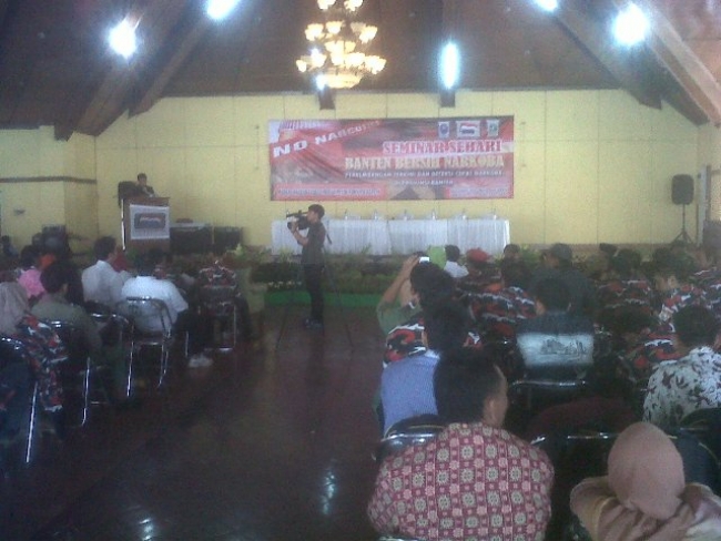 Laskar Merah Putih Gelar Seminar Sehari Tanpa Narkoba