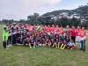 Askep PT Bandar Sumatera Indonesia, Pandu Simanjuntak foto bersama dengan Bupati Serdang Bedagai dan kesebelasan Forkopimda Serdang Bedagai.