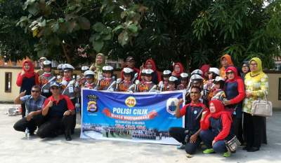Polisi CIlik Polres Lebak.